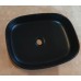 Раковина накладна Mixxus Premium BEVEL-0103 BLACK 510х370х120mm (MP6520)