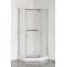 Душова кабіна з низьким піддоном Mixxus LINES SCT01-90x90x198-TR CHROME прозоре скло 6мм (MI6913)