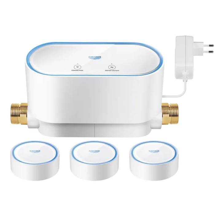 Інтелектуальний контролер води з 3-ма датчиками Grohe Sense Guard (22502LN1) Інтелектуальний контролер води з 3-ма датчиками Grohe Sense Guard (22502LN1)