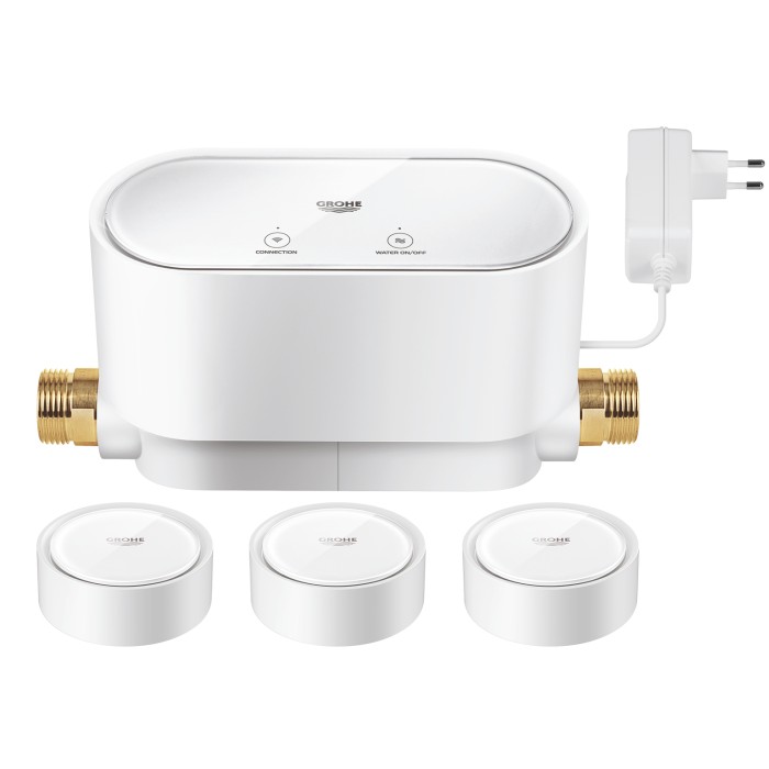 Інтелектуальний контролер води з 3-ма датчиками Grohe Sense Guard (22502LN1) Інтелектуальний контролер води з 3-ма датчиками Grohe Sense Guard (22502LN1)