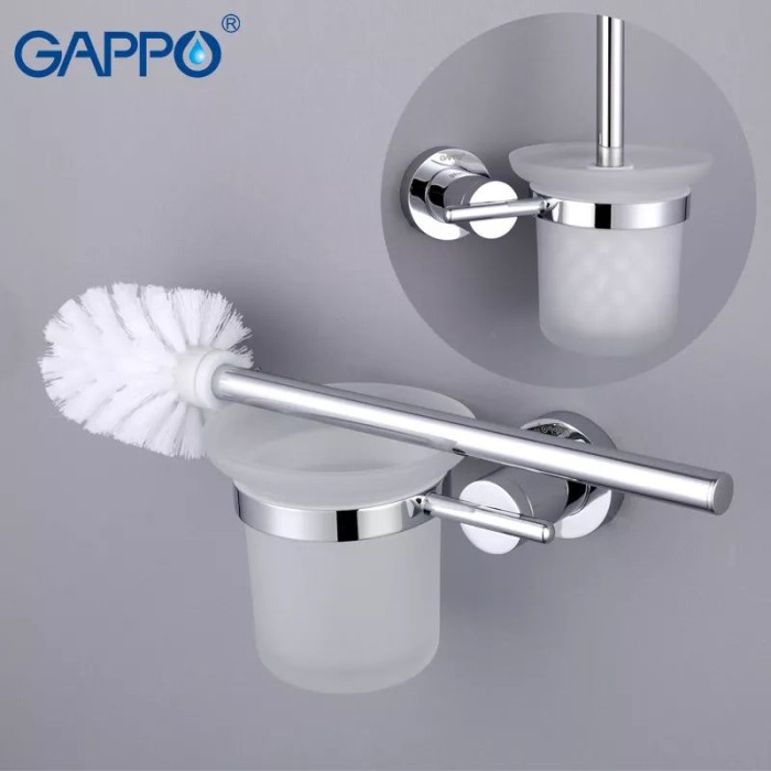 Йоржик туалетний GAPPO G1810 настінний Йоржик туалетний GAPPO G1810 настінний