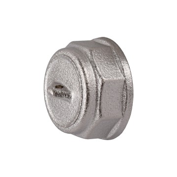 Заглушка 1/2″В нікельована під пломбу NC301P OPTIMUM