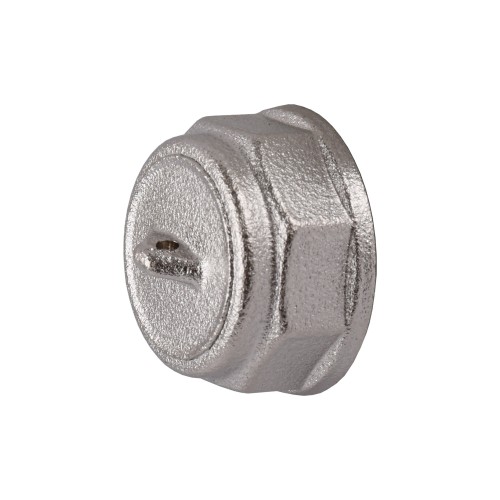 Заглушка 1/2″В нікельована під пломбу NC301P OPTIMUM