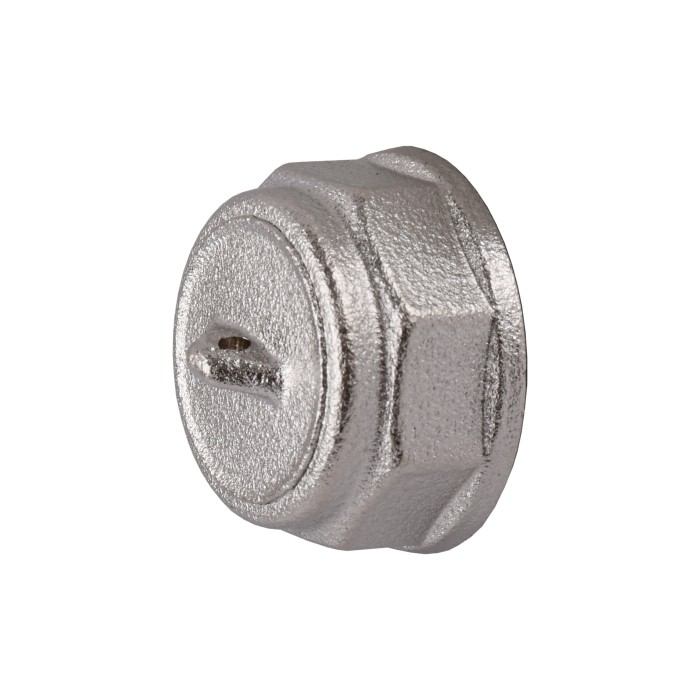 Заглушка 1/2″В нікельована під пломбу NC301P OPTIMUM Заглушка 1/2″В нікельована під пломбу NC301P OPTIMUM