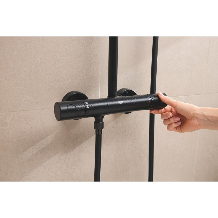 Душова система з термостатом для настінного монтажу Grohe Tempesta System 250 Cube (266892431) Душова система з термостатом для настінного монтажу Grohe Tempesta System 250 Cube (266892431)