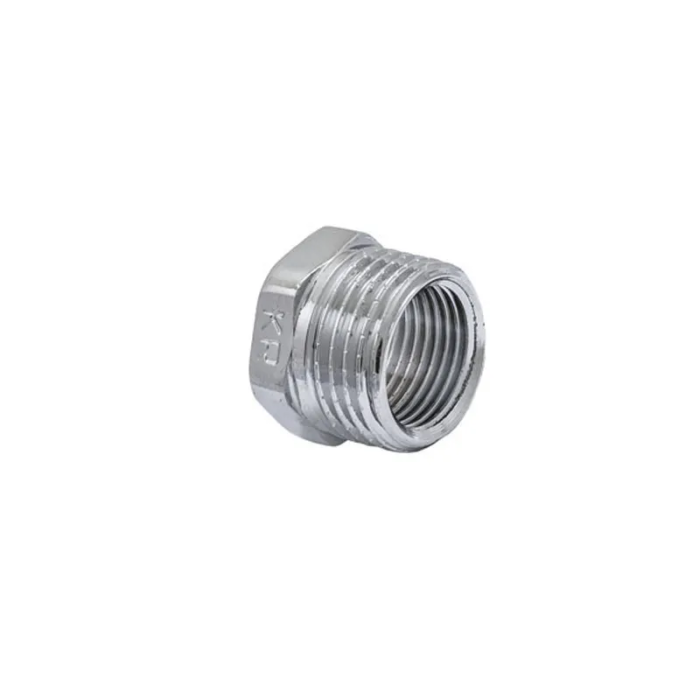 Футорка 3/8"х1/2" (хром) Koer KF.F0406.chr (KF0133) Футорка 3/8"х1/2" (хром) Koer KF.F0406.chr (KF0133)