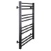 Рушникосушарка UNIO MS W 800-500-12 BLK Модена вода чорна