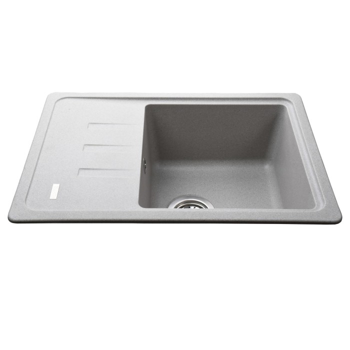 Гранітна мийка Globus Lux MONO сірий камiнь 620x435мм-А0005 Гранітна мийка Globus Lux MONO сірий камiнь 620x435мм-А0005