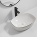 Раковина накладна Mixxus Premium DIVERSE-0109 EDGE GOLD 500х380х140mm (MP6548)