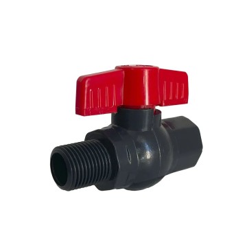 Кран ПВХ     3/4" ВЗ (сірий) {200/1}