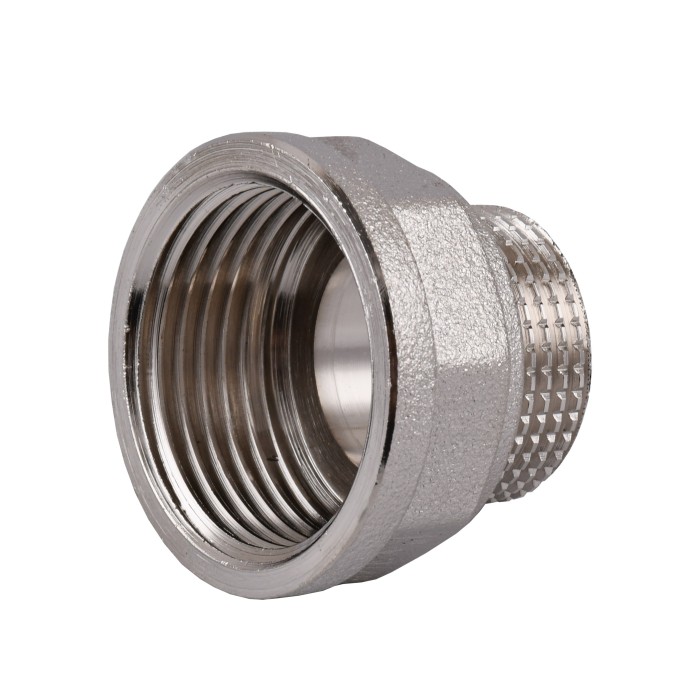 Перехідник редукційний 1″х3/4″ВЗ нікельований восьмигранний NK543O OPTIMUM Перехідник редукційний 1″х3/4″ВЗ нікельований восьмигранний NK543O OPTIMUM