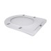 Унітаз-компакт Mixxus BEVEL-0404-T3 660х360х800mm, система змиву TORNADO 3.0 (MI6726)
