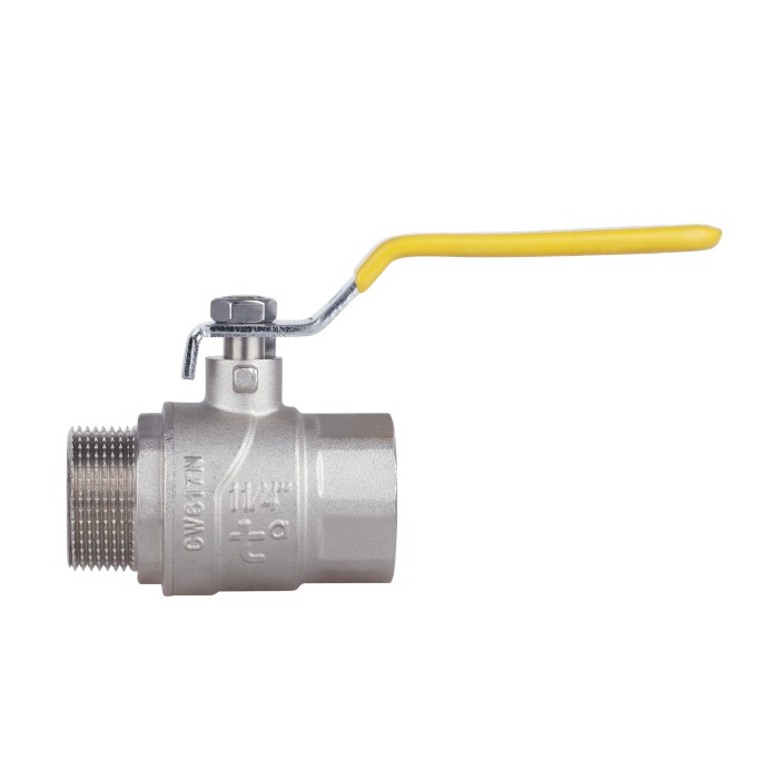 Кран кульовий Thermo Alliance Forte 1 1/4 ВЗ для газа (ручка) SF605G32 Кран кульовий Thermo Alliance Forte 1 1/4 ВЗ для газа (ручка) SF605G32