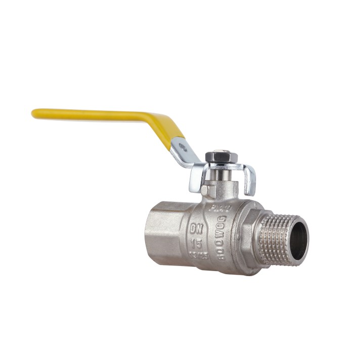 Кран кульовий Thermo Alliance Forte 1/2" ВЗ для газа (ручка) SF605G15 Кран кульовий Thermo Alliance Forte 1/2" ВЗ для газа (ручка) SF605G15