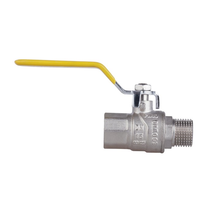 Кран кульовий Thermo Alliance Forte 1/2" ВЗ для газа (ручка) SF605G15 Кран кульовий Thermo Alliance Forte 1/2" ВЗ для газа (ручка) SF605G15