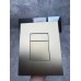Панель змиву Koer KT-0607-12 157x198x10mm пластикова, кнопка квадратна (колір матове золото) (KR5715)