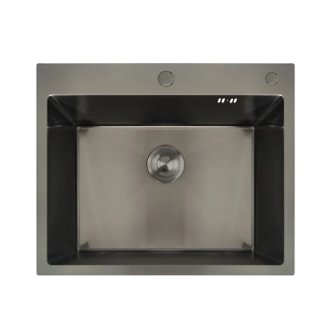 Мийка MIXXUS MH6050 GRAPHITE (MH6050 NANO-BLACK) (3.0/0.8) з нерж. сталі (колір графіт) (MX1933)