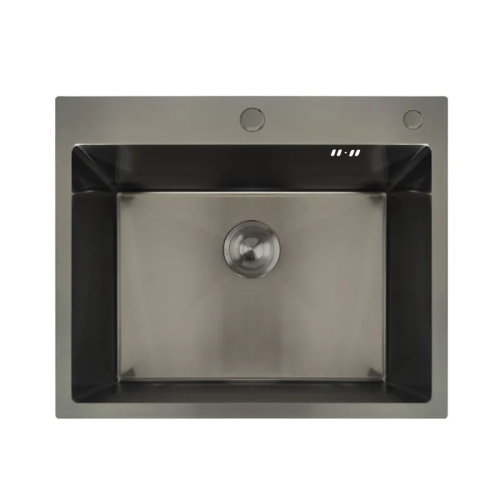 Мийка MIXXUS MH6050 GRAPHITE (MH6050 NANO-BLACK) (3.0/0.8) з нерж. сталі (колір графіт) (MX1933)