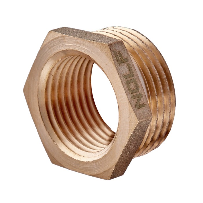 Футорка Nolf NFC.F0610-1"Mx1/2"F (NF3210) Футорка Nolf NFC.F0610-1"Mx1/2"F (NF3210)