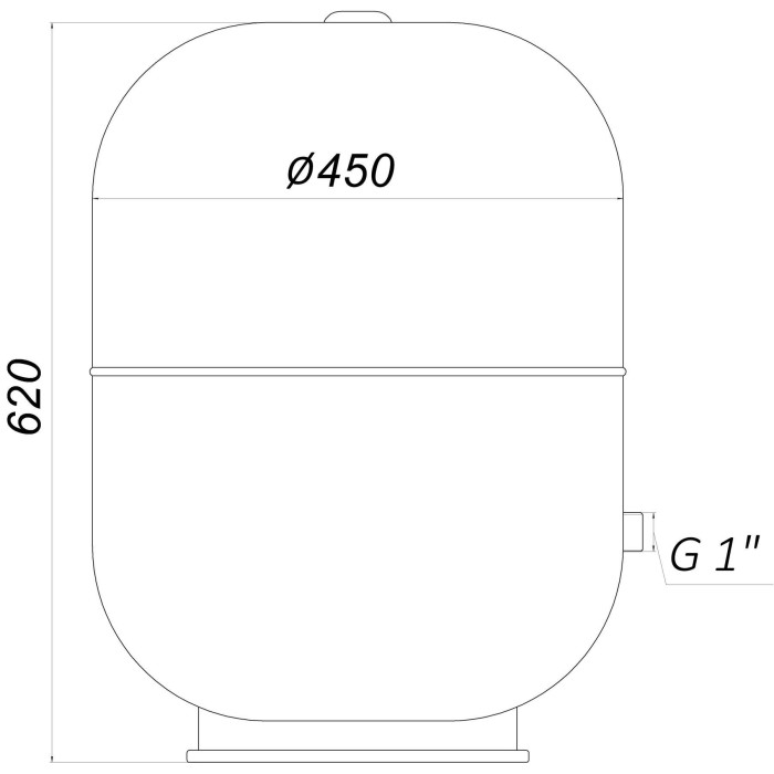 Гідроакумулятор з фіксованою мембраною 80 л Zilmet HYDRO-pro 10bar ( 11A0008000 ) Гідроакумулятор з фіксованою мембраною 80 л Zilmet HYDRO-pro 10bar ( 11A0008000 )