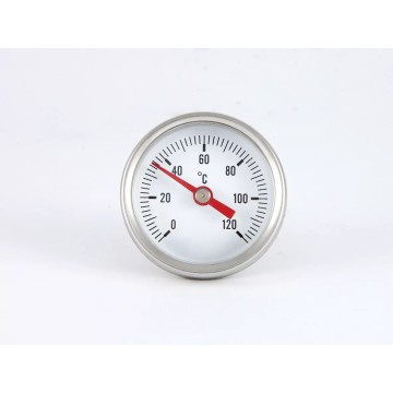 Термометр фронтальний 1/2" Ø80 0-120С KARRO (KR 1039)