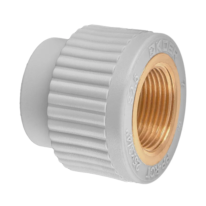 Муфта ВР Koer K0088.PRO.WN - 25х3/4F PPR (KR6225) Муфта ВР Koer K0088.PRO.WN - 25х3/4F PPR (KR6225)