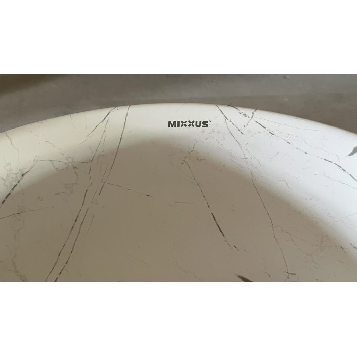Раковина накладна Mixxus Premium WAVE-0102 MARBLE 370х370х130mm (MP6528) Раковина накладна Mixxus Premium WAVE-0102 MARBLE 370х370х130mm (MP6528)