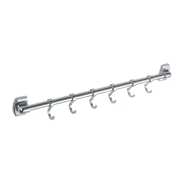 Планка з 6-ма гачками Haiba HB209-6 (370 мм) (HB0728) Планка з 6-ма гачками Haiba HB209-6 (370 мм) (HB0728)