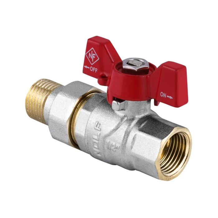 Кран кульовий з американкою 1/2" ГШМ (NF.921) Nolf (NF2961) Кран кульовий з американкою 1/2" ГШМ (NF.921) Nolf (NF2961)