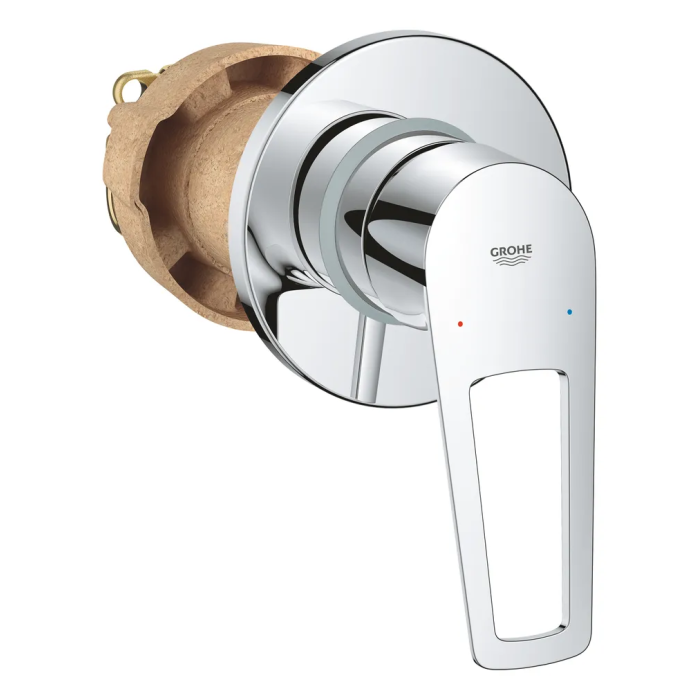 Змішувач прихованого монтажу для 1 споживача Grohe BauLoop New (29042001) Змішувач прихованого монтажу для 1 споживача Grohe BauLoop New (29042001)