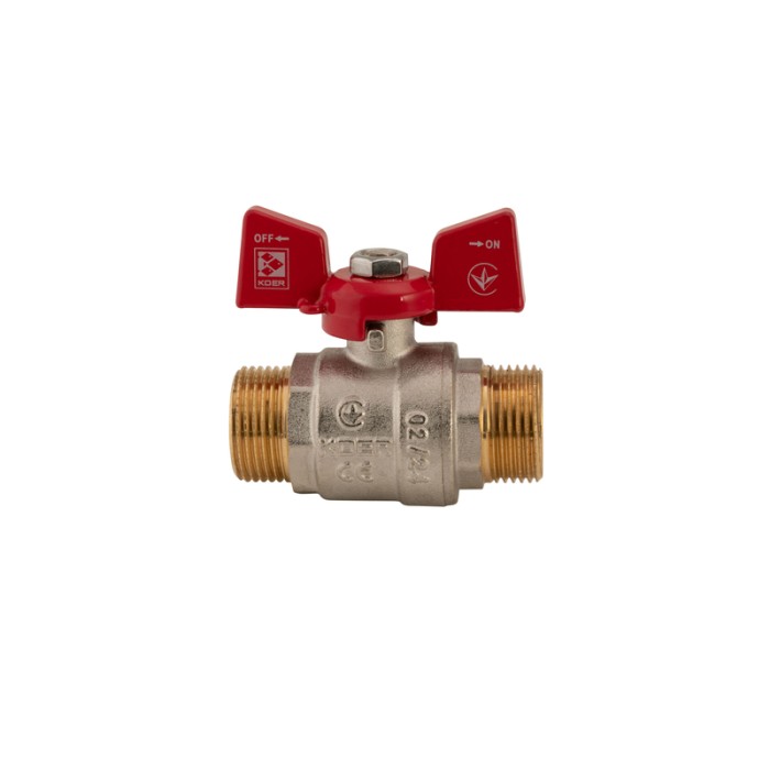 Кран кульовий Koer 3/4" ШШМ (KR.219) (KR0158) Кран кульовий Koer 3/4" ШШМ (KR.219) (KR0158)
