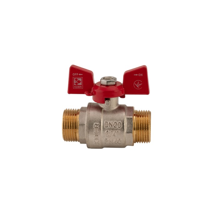 Кран кульовий Koer 3/4" ШШМ (KR.219) (KR0158) Кран кульовий Koer 3/4" ШШМ (KR.219) (KR0158)