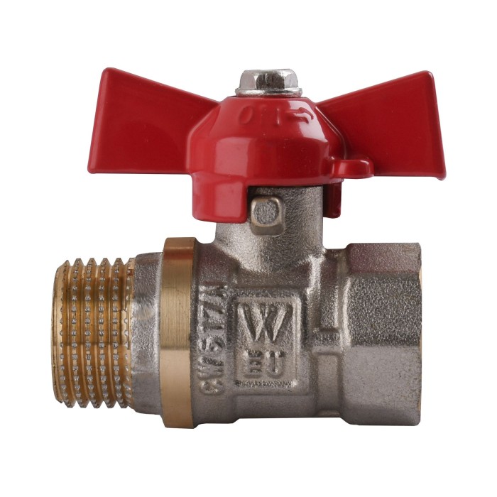 Кран кульовий прямий WATER VALVE 1/2″ ЗВ КБ NV-V Q002 Кран кульовий прямий WATER VALVE 1/2″ ЗВ КБ NV-V Q002