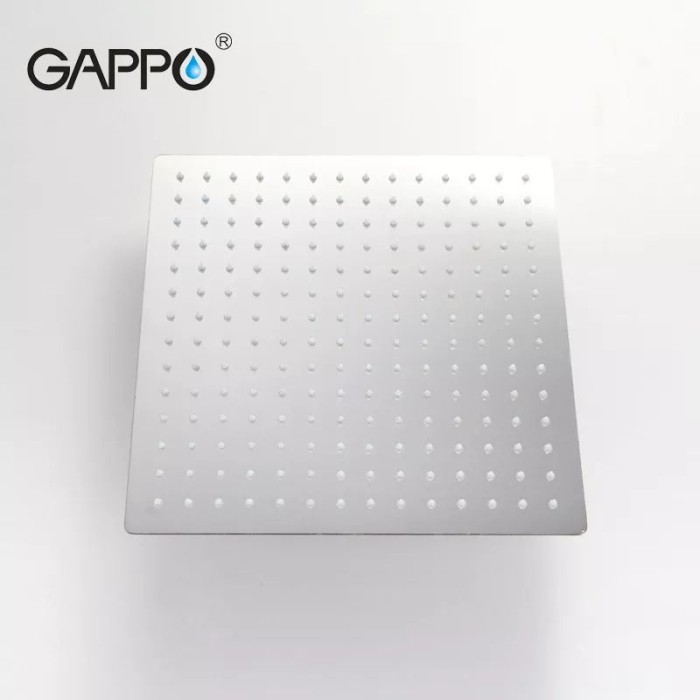 Тропічний душ GAPPO G28, 200x200 мм, нержавіюча сталь, хром Тропічний душ GAPPO G28, 200x200 мм, нержавіюча сталь, хром