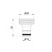 Штуцер с адаптером Thermo Alliance Standart 3/4" ВР SD140W2015