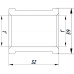 Муфта 1″ВВ нержавіюча SM551S OPTIMUM