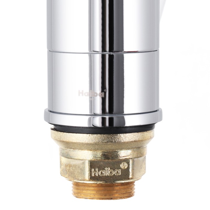 Змішувач для умивальника Haiba Magic 555 (15 см) з сіркою ручкою (HB0670) Змішувач для умивальника Haiba Magic 555 (15 см) з сіркою ручкою (HB0670)