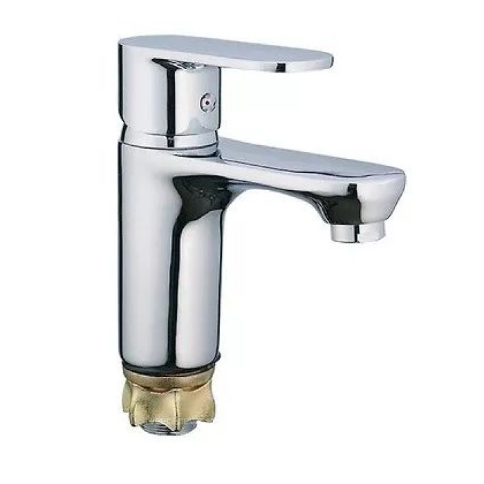 Змішувач для умивальника WEZER JEX1-450, хром Змішувач для умивальника WEZER JEX1-450, хром
