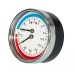 Термоманометр фронтальний 1/2"*1/4" Ø80 + футорка з клапаном KARRO (KR1086B) {1}