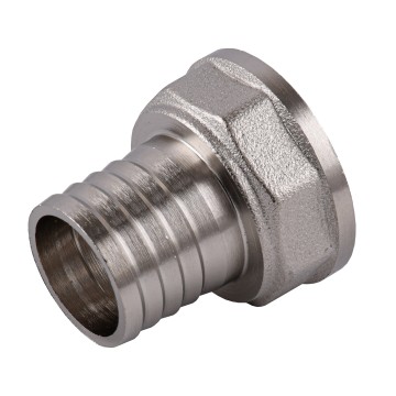 Штуцер 1″В 25мм нікельований NU5L1S OPTIMUM