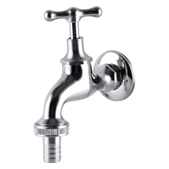 Кран SOLOMON вентильний для поливу 1/2″ CHROM T5071 Кран SOLOMON вентильний для поливу 1/2″ CHROM T5071
