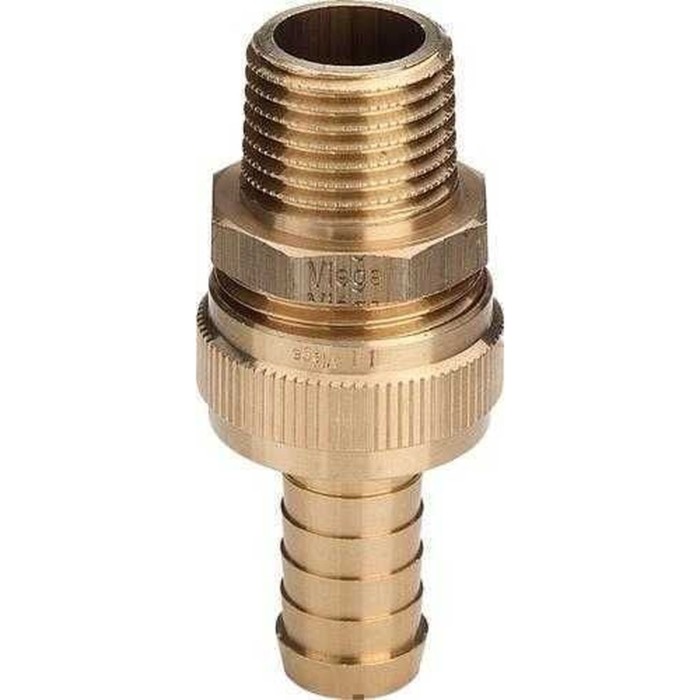 Шлангова насадка VIEGA з роз'ємним з'єднанням 1/2″х1/2″х3/4″ (105648) Шлангова насадка VIEGA з роз'ємним з'єднанням 1/2″х1/2″х3/4″ (105648)