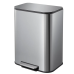 Відро для сміття з плавним закриттям прямокутне Mixxus Cubic-TC0105 SS Color 5л колір наржавійка (MI7088)