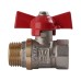 Кран кульовий прямий WATER VALVE 3/4″ ЗВ КБ NV-V Q002