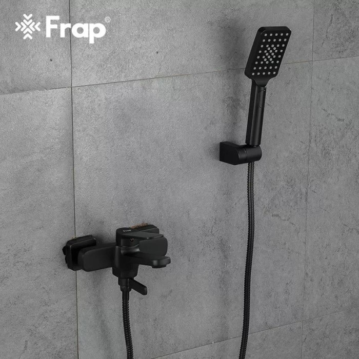 Змішувач для ванни Frap F3262, чорний Змішувач для ванни Frap F3262, чорний