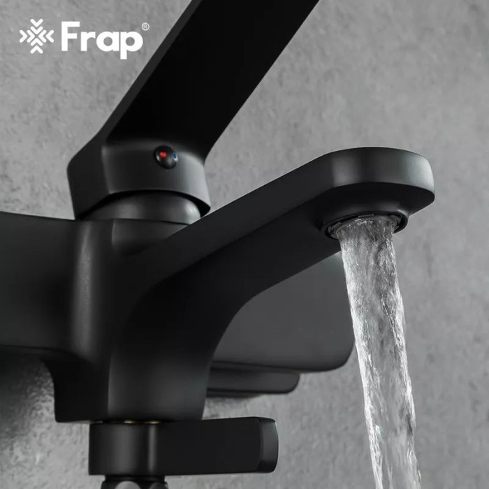 Змішувач для ванни Frap F3262, чорний Змішувач для ванни Frap F3262, чорний