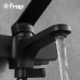 Змішувач для ванни Frap F3262, чорний