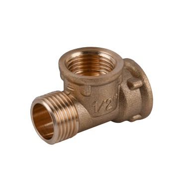 Трійник 1/2″ВВЗ латунний LT334S OPTIMUM
