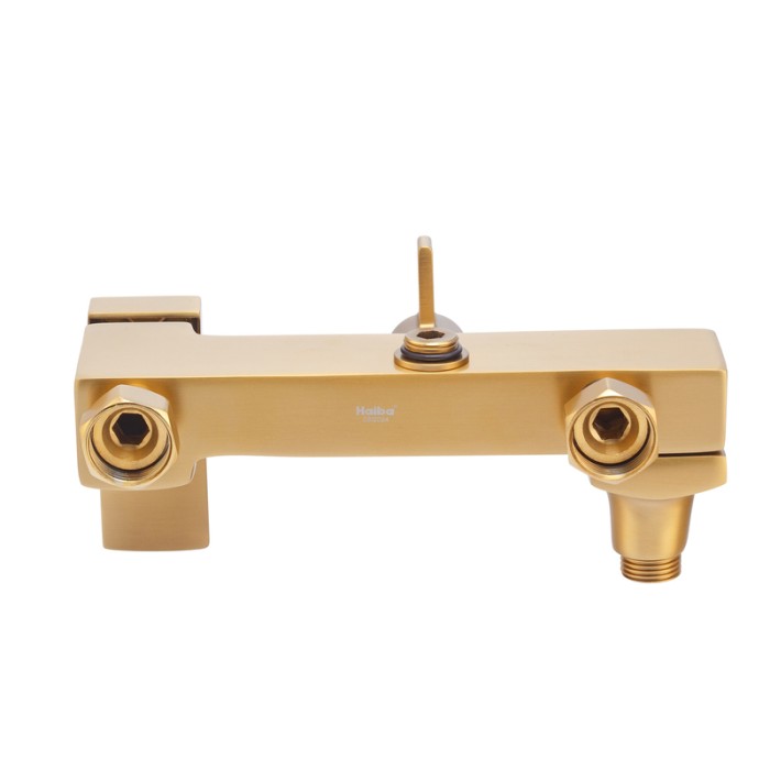 Душова колона зі змішувачем HAIBA GAUDI 009-J BRUSHED GOLD (HB9584) Душова колона зі змішувачем HAIBA GAUDI 009-J BRUSHED GOLD (HB9584)