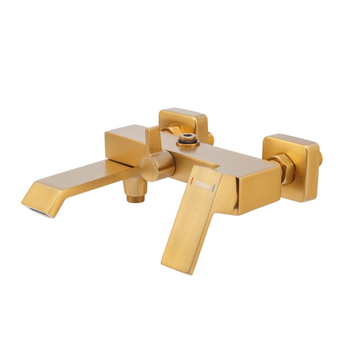 Душова колона зі змішувачем HAIBA GAUDI 009-J BRUSHED GOLD (HB9584) Душова колона зі змішувачем HAIBA GAUDI 009-J BRUSHED GOLD (HB9584)